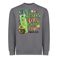 Storm st. patricks day jesus fills my cup Heavyweight Sweatshirt - MaliasSmallBusiness