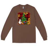 Chestnut snowman trees coaster Long Sleeve Tee - JahusDesignShop