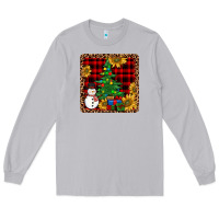 Moon Dust snowman trees coaster Long Sleeve Tee - JahusDesignShop