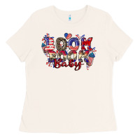 Boom Boom Baby 4th Of July Ladies Tee | Teevron