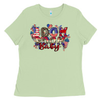 Matcha Boom boom baby 4th of july Ladies Tee - CowGirlArtShop