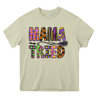 Mossy Mama Tried Heavy Core Tee - CowhideDigitalArt
