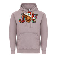 Vintage Zinc joy christmas shaggy cow Vintage Hoodie - Jasminsmagicworld