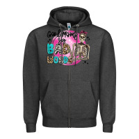Charcoal Heather good moms say bad words Zipper Hoodie - Artiststas