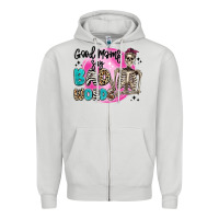 Dove Grey good moms say bad words Zipper Hoodie - Artiststas