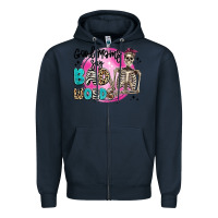 Navy good moms say bad words Zipper Hoodie - Artiststas