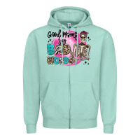 Seafoam good moms say bad words Zipper Hoodie - Artiststas