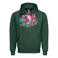 Sports Green good moms say bad words Zipper Hoodie - Artiststas