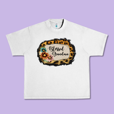Blessed Grandma Urban Heavy Tee Designed By Jasminsmagicworld