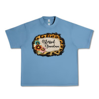 Pebble Blue blessed grandma Urban Heavy Tee - Jasminsmagicworld