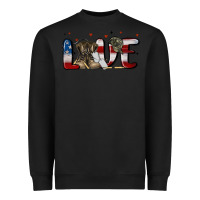 Black love army Heavyweight Sweatshirt - MaliasSmallBusiness