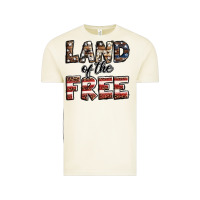 Vintage Arctic Land of the free America western pattern Vintage Tee - Jasminsmagicworld