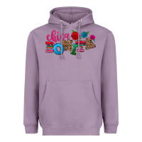 Lavender Chica bonita Heavyweight Hoodie - NancyCooperArtShop