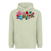 Matcha Chica bonita Heavyweight Hoodie - NancyCooperArtShop