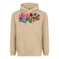 Mushroom Chica bonita Heavyweight Hoodie - NancyCooperArtShop