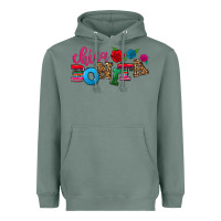 Sage Chica bonita Heavyweight Hoodie - NancyCooperArtShop