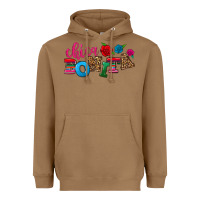 Toasted Coconut Chica bonita Heavyweight Hoodie - NancyCooperArtShop
