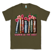 Army Green boho women of the bible Classic Tee - JahusDesignShop