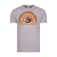 Vintage Zinc back to school rainbow hello second grade Vintage Tee - AdoDesignShop