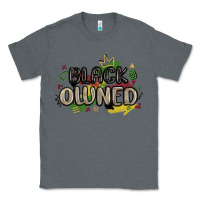 Charcoal Heather black owned Classic Tee - MaliasSmallBusiness