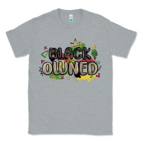 Heather Grey black owned Classic Tee - MaliasSmallBusiness