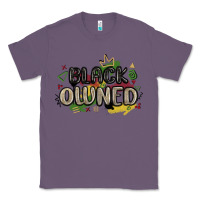 Lavender black owned Classic Tee - MaliasSmallBusiness