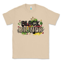 Mushroom black owned Classic Tee - MaliasSmallBusiness