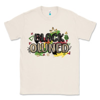 Natural black owned Classic Tee - MaliasSmallBusiness
