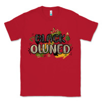 Red black owned Classic Tee - MaliasSmallBusiness