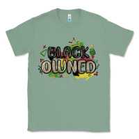 Sage black owned Classic Tee - MaliasSmallBusiness
