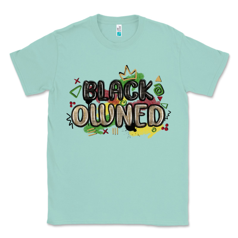 Black Owned Classic Tee by MaliasSmallBusiness | Teevron