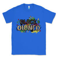 True Royal black owned Classic Tee - MaliasSmallBusiness
