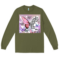 Army Green bible verse Long Sleeve Tee - MaliasSmallBusiness
