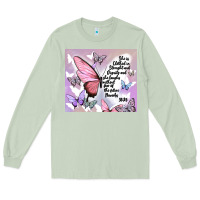 Matcha bible verse Long Sleeve Tee - MaliasSmallBusiness