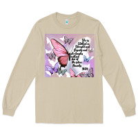 Mushroom bible verse Long Sleeve Tee - MaliasSmallBusiness