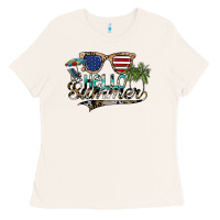 Bone hello summer Ladies Tee - SublimationCraftShop