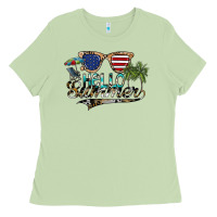 Matcha hello summer Ladies Tee - SublimationCraftShop