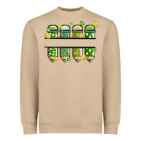 Mushroom patricks day pencils Heavyweight Sweatshirt - MaliasSmallBusiness