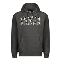 Charcoal Heather cute penguin Premium Hoodie - TumblerDesignByShophia