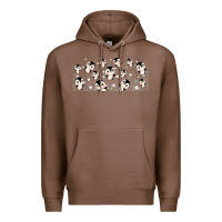 Chestnut cute penguin Premium Hoodie - TumblerDesignByShophia
