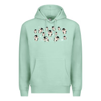 Seafoam cute penguin Premium Hoodie - TumblerDesignByShophia
