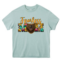 Arona fearless mom bear Heavy Core Tee - BarkalooDesign