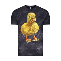 Cloud Black Baby Duck Vintage Tee - LillyAllenDesigns