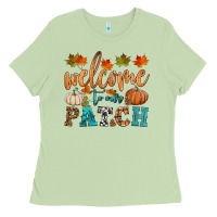 Matcha welcome to our patch Ladies Tee - HRA Design Shop