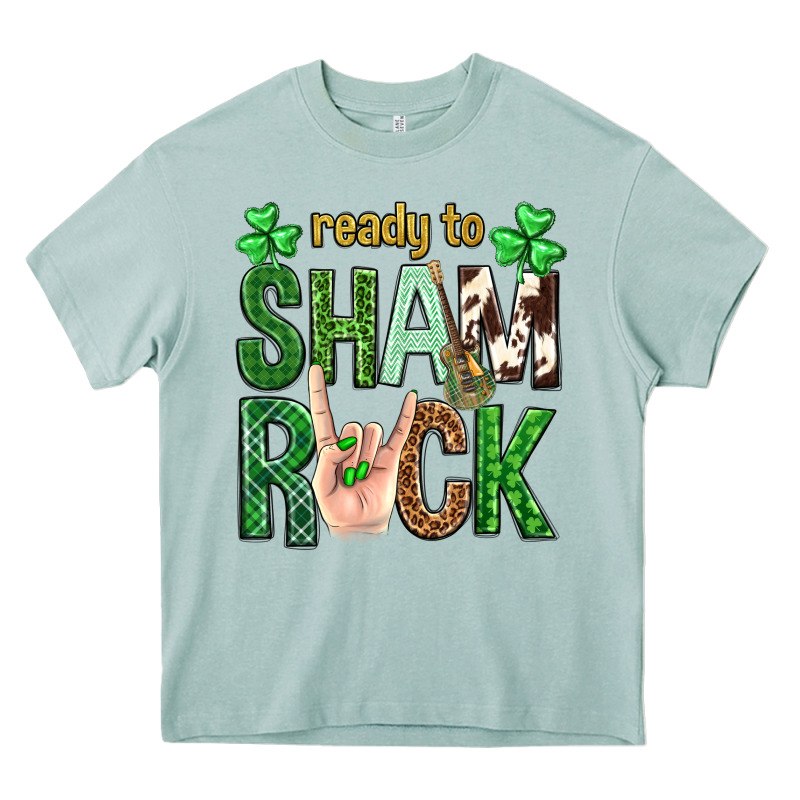 Ready To Shamrock St. Patrick's Day Heavy Core Tee by Neo Western | Teevron