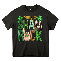 Asphalt Ready to shamrock St. Patrick's Day Heavy Core Tee - Neo Western