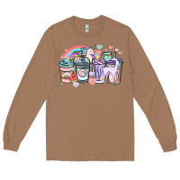 Toasted Coconut unicorn coffee cups Long Sleeve Tee - NancyCooperArtShop