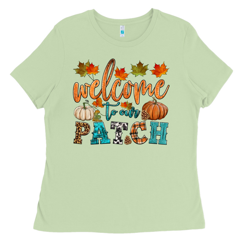 Welcome To Our Patch Ladies Tee by HRA Design Shop | Teevron