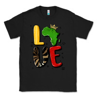 Black africa love Classic Tee - MaliasSmallBusiness
