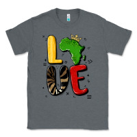Charcoal Heather africa love Classic Tee - MaliasSmallBusiness